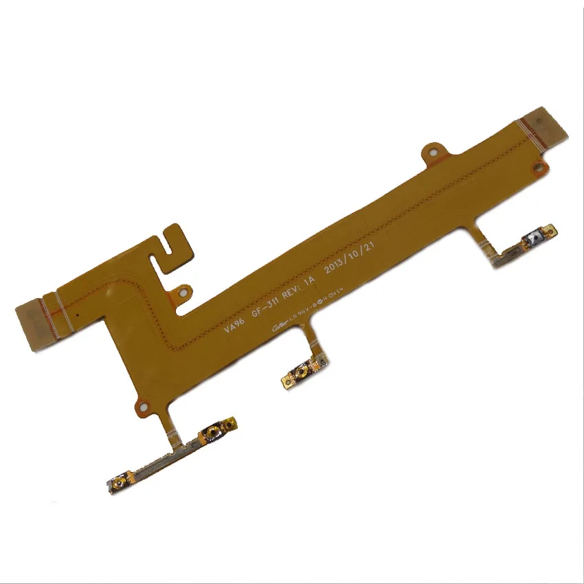 Free shipping For Nokia Lumia 1320 Power Volume Keypad Key Button Side