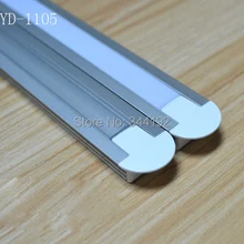 Тонкий размер канала алюминиевый профиль для светодиодные ленты с концевыми колпачками ann зажимы молочно-и прозрачная крышка avaible