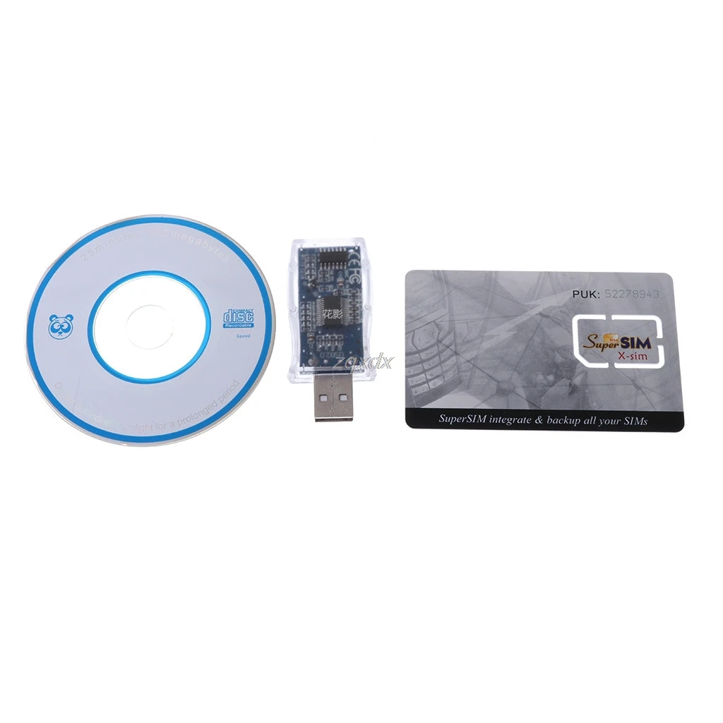 USB 16 в 1 устройство для чтения Sim карт записи и резервного копирования CD Прямая