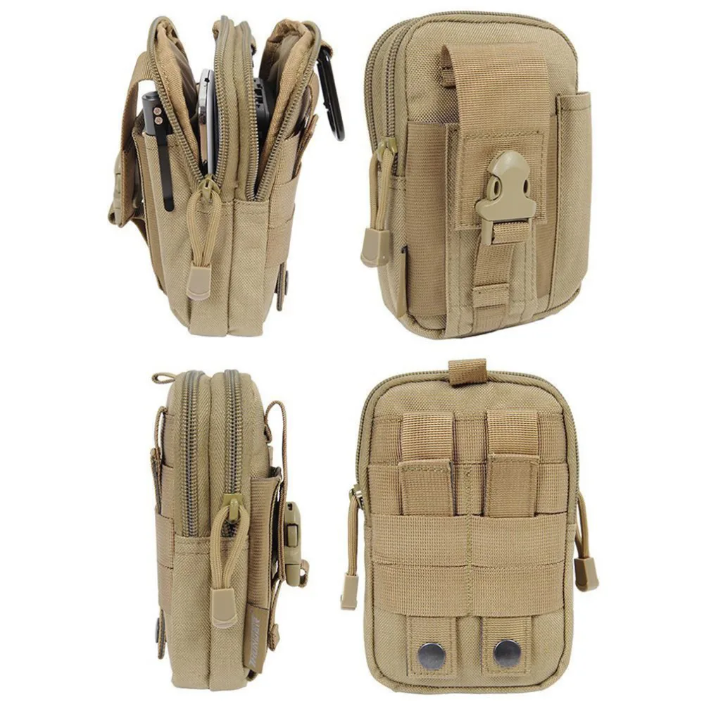 Outdoor Tactical Waist Belt Pack Bag Wallet Sports Camping Hiking Pouch