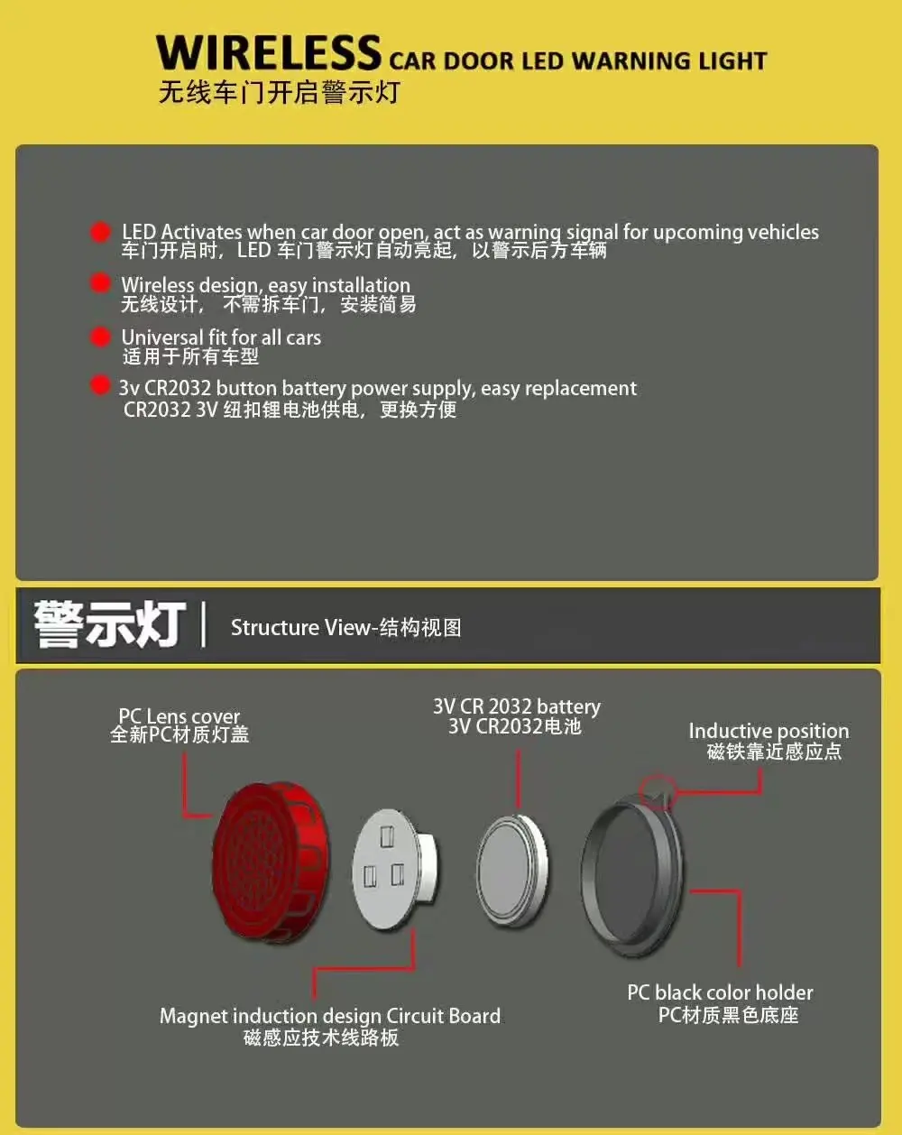 LED Door Warning Light (1)