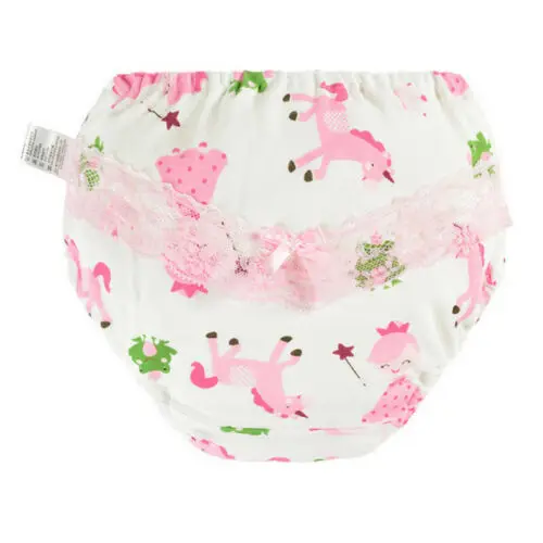2019 Pudcoco Toddler Children Baby Girls Frilly Cotton Underwear Knickers Pants Wedding Christening Birthday Wholesale
