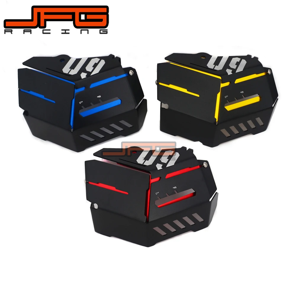 

3 Color Radiator Water Coolant Resevoir Tank Bezel Side Protect Cover Grill Guard For Yamaha MT-09 FZ-09 2014-2016 14 15 16