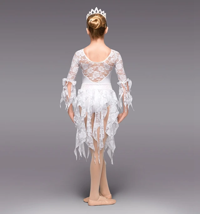 2018 продажа гимнастическое трико оригинал одной женщины детские танцевальные Юбка для балета кружевное платье одежда и новый спектакль