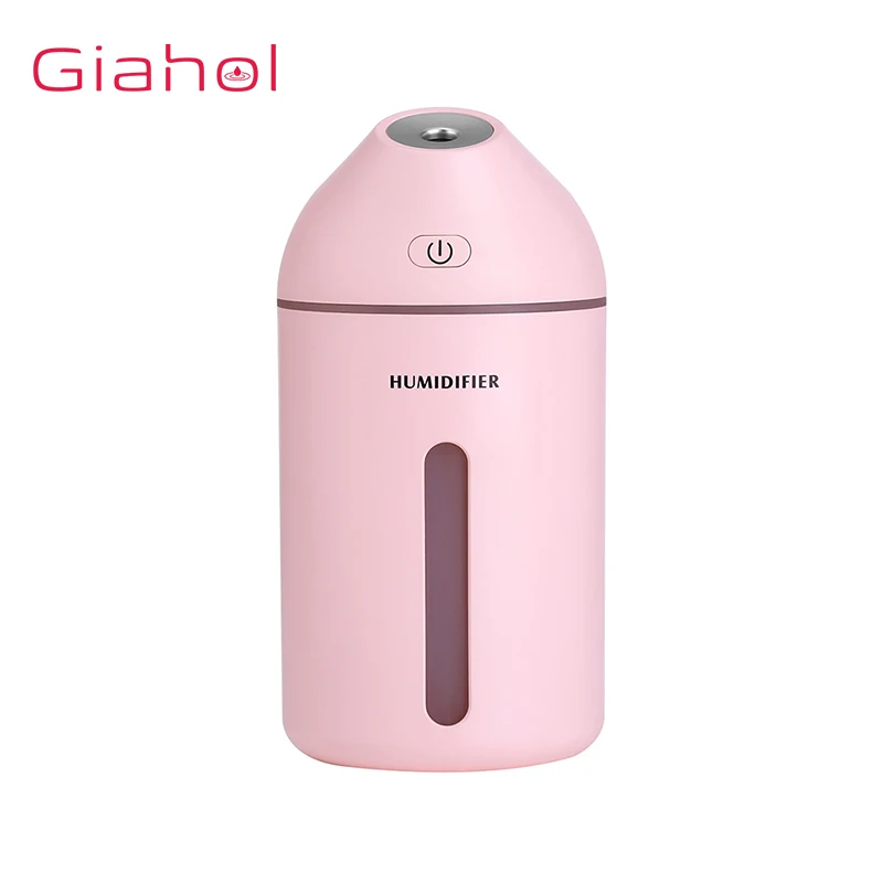 

320ML Portable Air Humidifier USB Ultrasonic Air Humidifiers With LED Night Light Ultra Quiet Air Purifier For Home Car