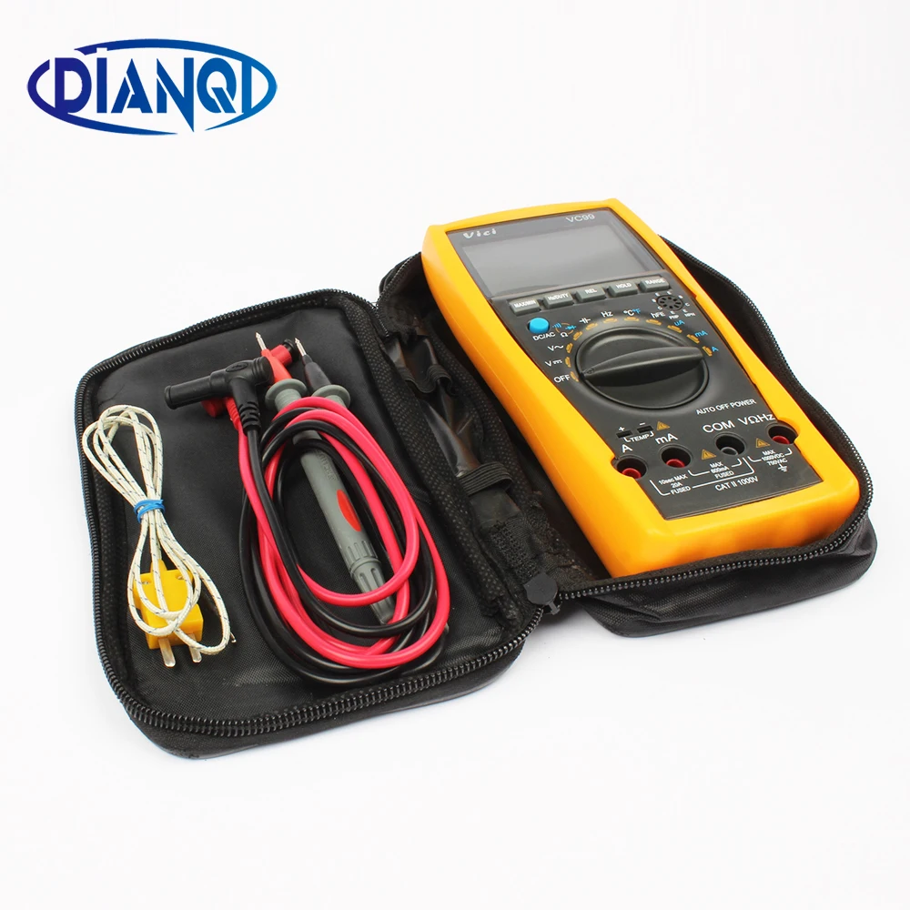

Vichy Original VC99 3 6/7 Auto range digital multimeter have bag better 17B+ meter