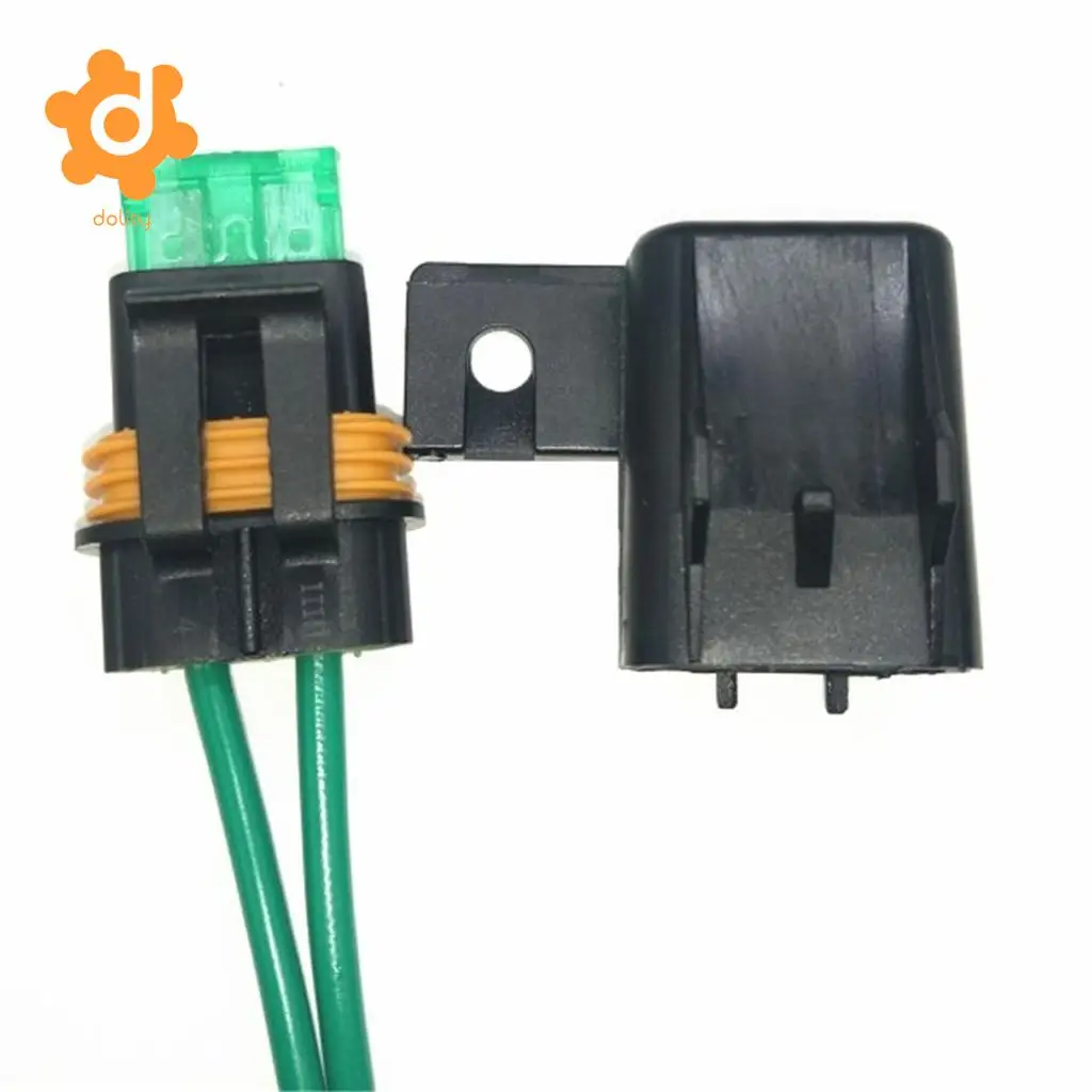1 Set Car 30A/40A Medium Blade Fuse and Waterproof Fuse Block Holder Copper Wire