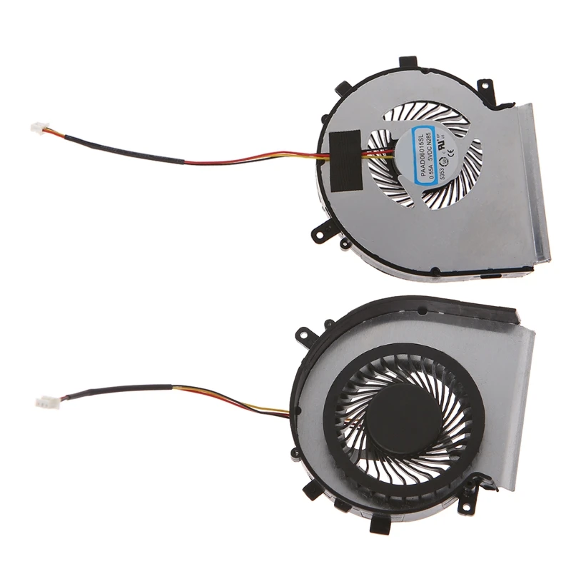 مبرد كمبيوتر محمول وحدة المعالجة المركزية مروحة التبريد استبدال ل MSI GE62 GE72 GL62 GL72 PE60 PE70