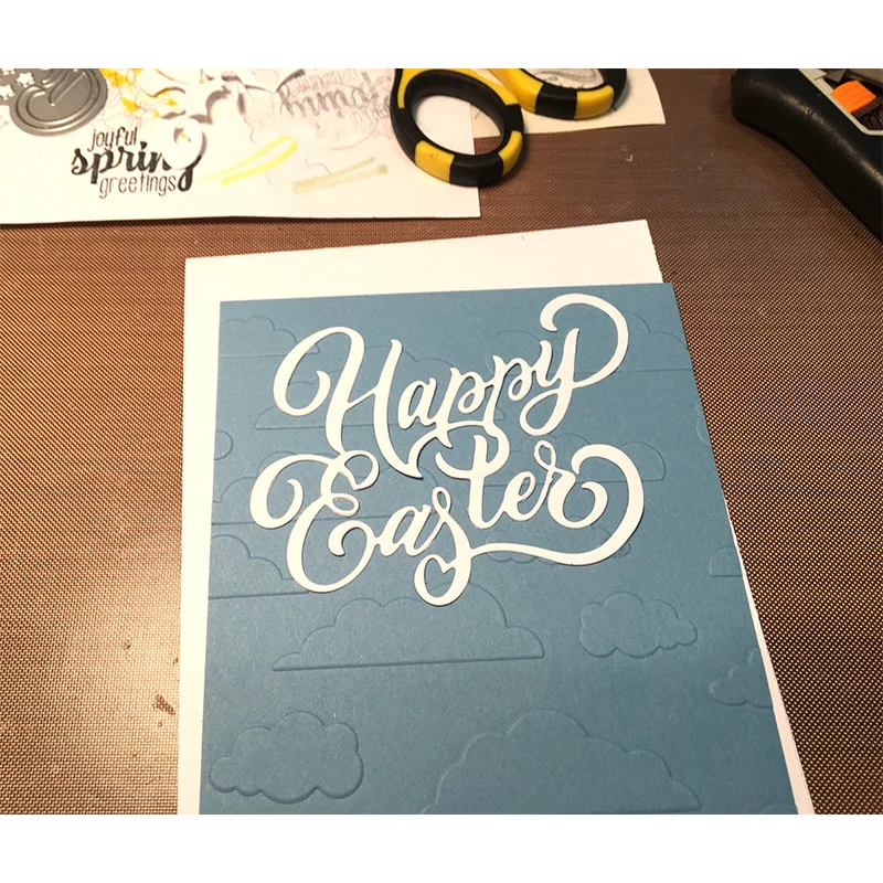 

Word Metal Cutting Dies Stencils for Scrapbooking Embossing Die Paper Cards Making Album Decorative New 2019