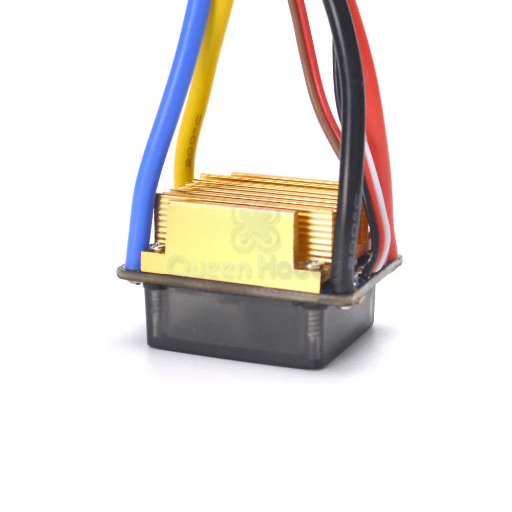 480A/320A водонепроницаемый матовый ESC контроллер скорости с 5 В/3A BEC для 1/10 RC
