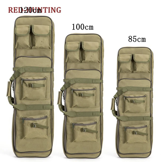 US $21.60 85cm/100cm/120cm Tactical Rifle Gun Shotgun Carry Case Bag Backpack Military Hunting Bag mud Army G