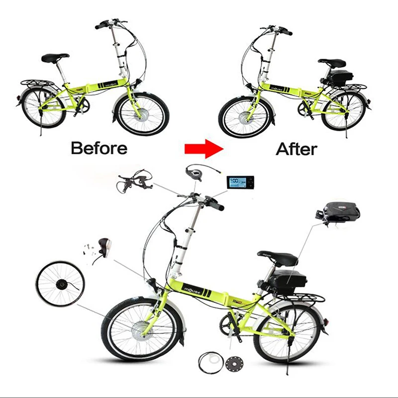 Excellent Best Price $239 Simple Electric Bike Bicycle Conversion kit 36V 48V for 20" 24" 26" 700C 28" Hub Motor Wheel bicicleta electrica 3 Excellent Best Price $239 Simple Electric Bike Bicycle Conversion kit 36V 48V for 20" 24" 26" 700C 28" Hub Motor Wheel bicicleta electrica 3