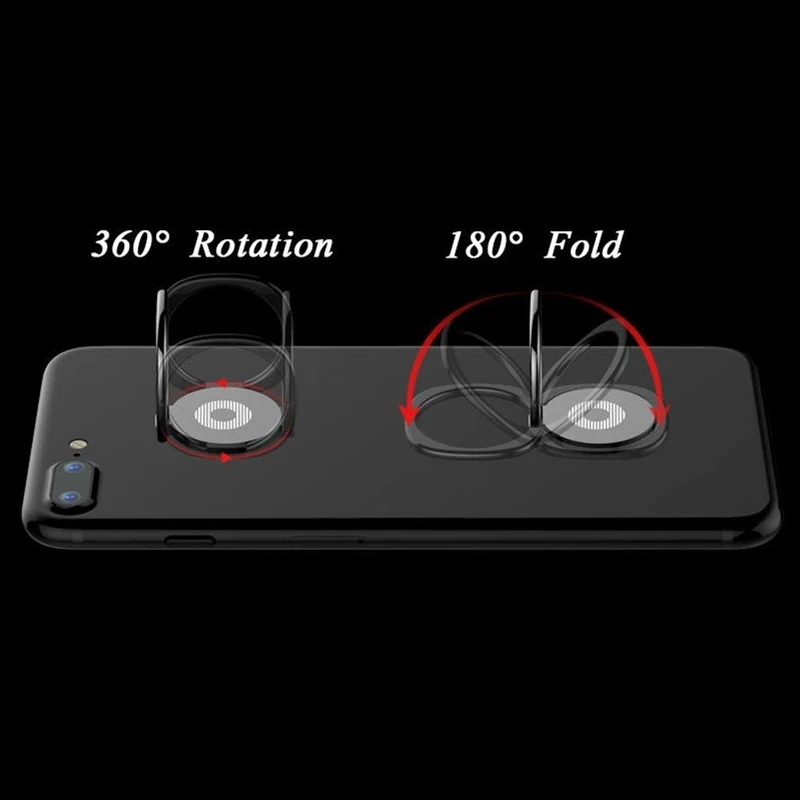 Новинка 2019 держатель подставка для смартфона с кольцом на палец iPhone 7plus Samsung HUAWEI