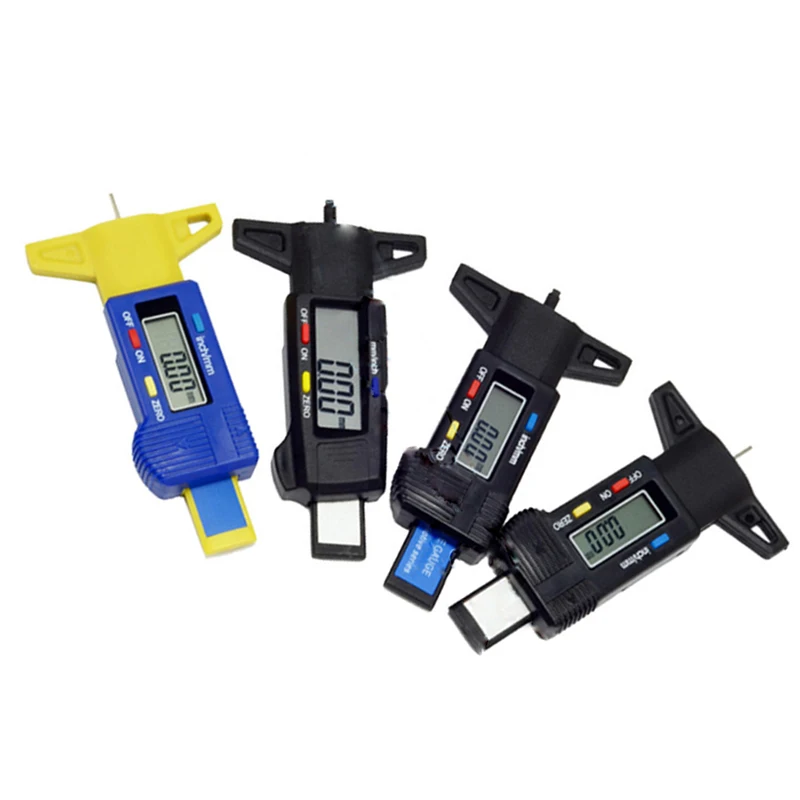 DANIU Auto Car Digital Tire Tread Depth Gauge LCD Tyre tread gauge 0 25mm Measurer Tool Caliper