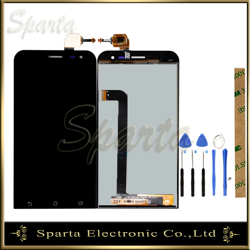 Cena 100% przetestowany wyświetlacz LCD do ASUS Zenfone 2 Laser ZE500KL ZE500KG Z00ED ekran LCD z zespół ekranu dotykowego