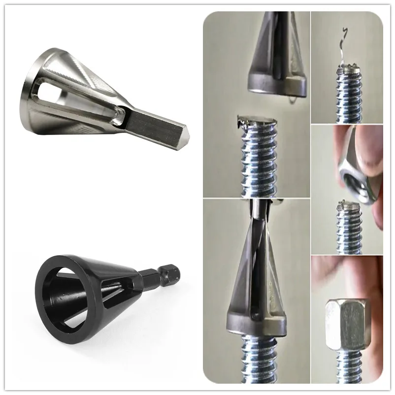 

Deburring External Chamfer Tool Remove Burr Tools Triangle Hexagonal Connector Drill Bit Dander