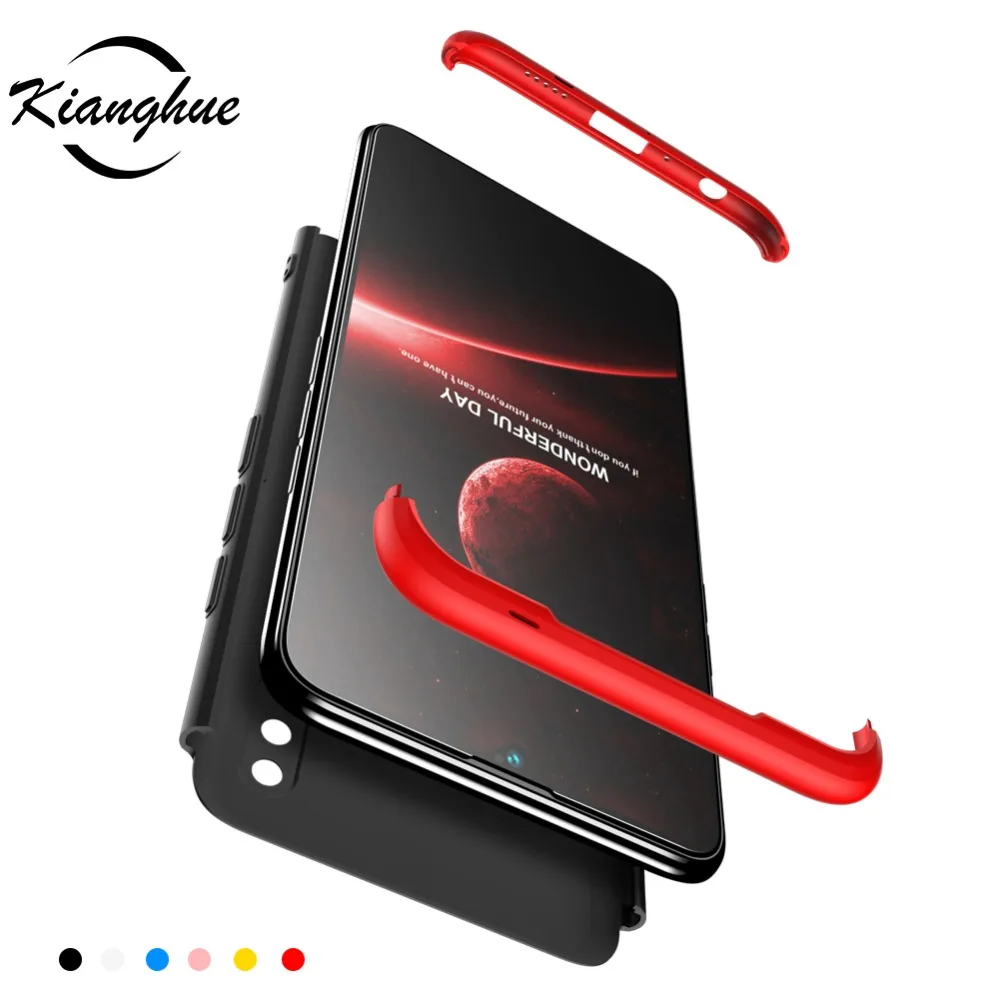 

Kianghue 360 Degree Full Cover Case For Huawei Honor 8 9 10 Lite V9 V10 V20 Hard PC Matte Phone Case For Honor 6X 7X 8X Max Caso