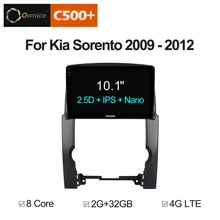Ownice C500+ G10 2G RAM Andoid8.1 Octa core Car dvd radio player for Kia Sorento 2010 2011 2012 2013 gps navi support 4G