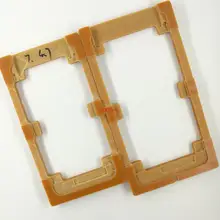 2x для Apple iPhone 7 7 Plus Реконструкция Склеивание ЖК-дисплей внешний Стекло Плесень держатель УФ клей Выравнивание Плесень Инструменты для ремонта