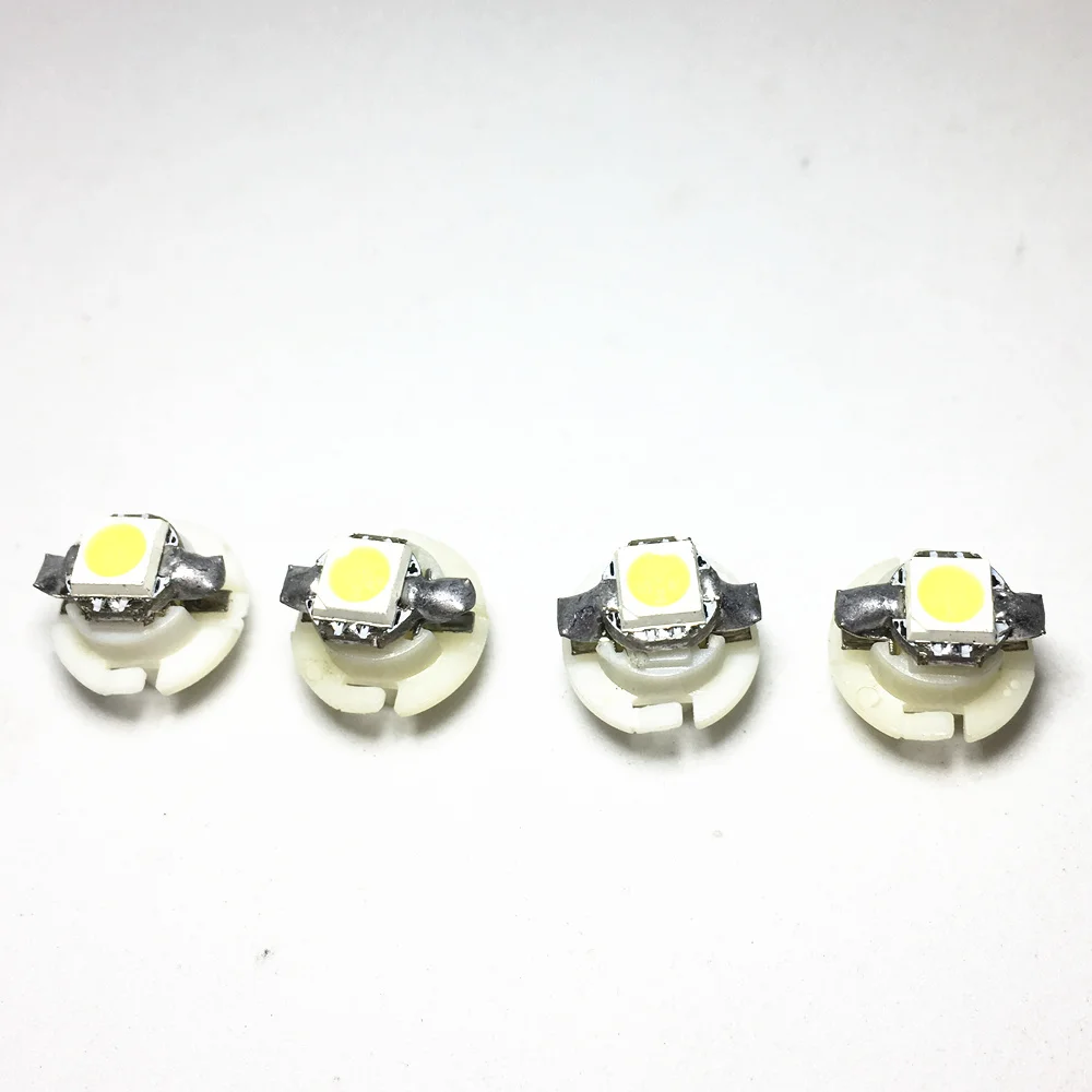 

4PCS B8.4D 5050 1SMD Side Indicator Lights Car Light T5 B8.4 LED Gauge Dashboard Lamp Brand New Instrument Bulbs 12V
