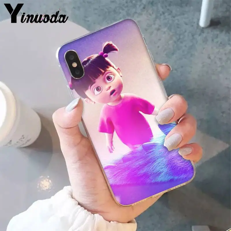 Yinuoda Funny Monster power Company мягкий чехол для телефона для iPhone X XS MAX 6 6s 7 7plus 8 8Plus 5 5S SE XR 10 11 11pro 11promax