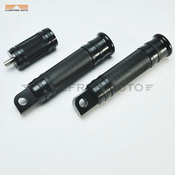 

CNC Black Motorcycle Foot Rest Shift Lever Peg Case for Harley Touring Sportster Softail Dyna Low Rider