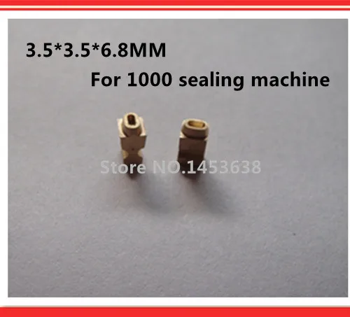 

3.5*3.5*6.8MM hot stamping letters coder letters print head coder printer for 1000 sealing machine