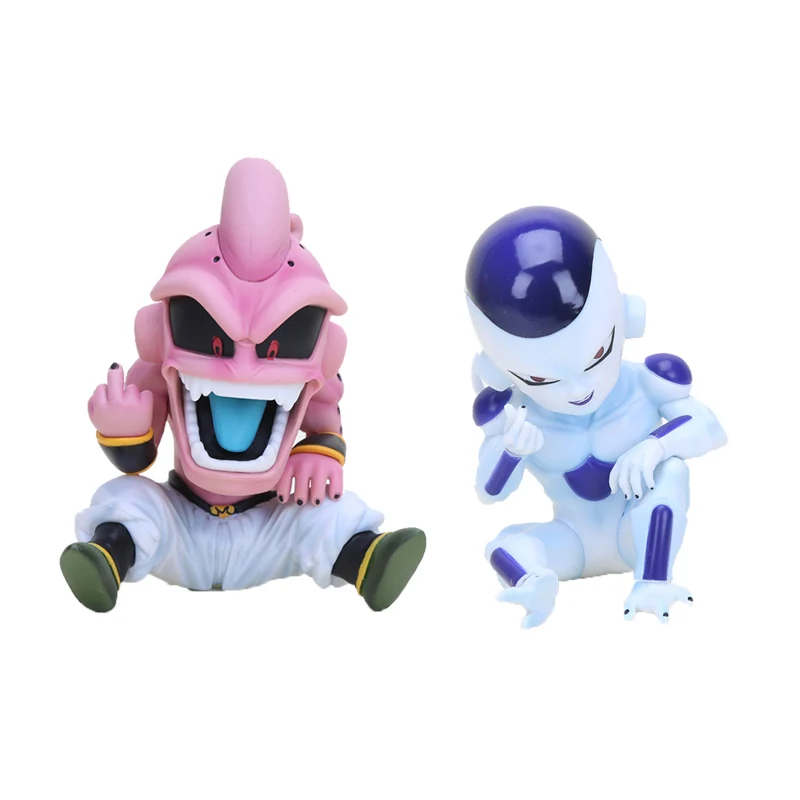 

12cm Anime Dragon Ball Fighter Z Majin Buu Freeza frieza Cell Vegeta Dragon Ball Z PVC Action Figure Model Toys