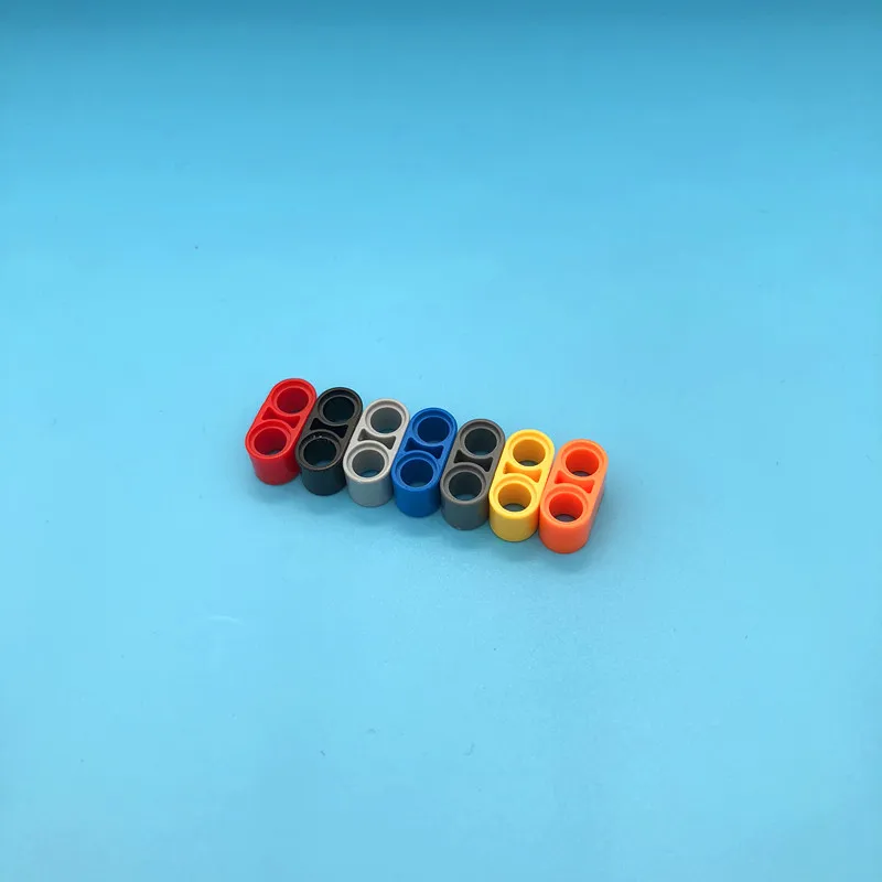 

50Pcs/lot Technic Beam 1*2 Thick parts/mechanical MOC brick DIY blocks set Compatible with No.43857 Assembles Particles