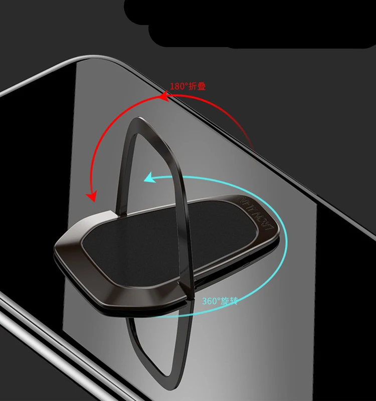 Ультратонкий металлический держатель для мобильного телефона с магнитным кольцом и подставкой для милых мобильных смартфонов