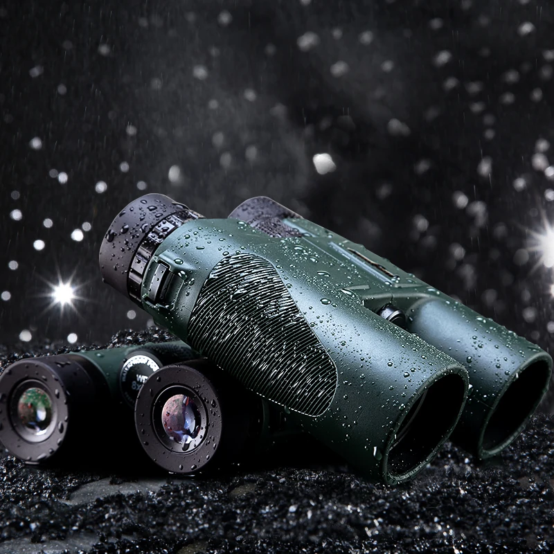 USCAMEL Military HD 10x42 font b Binoculars b font Long Range Professional Hunting Telescope wide angle