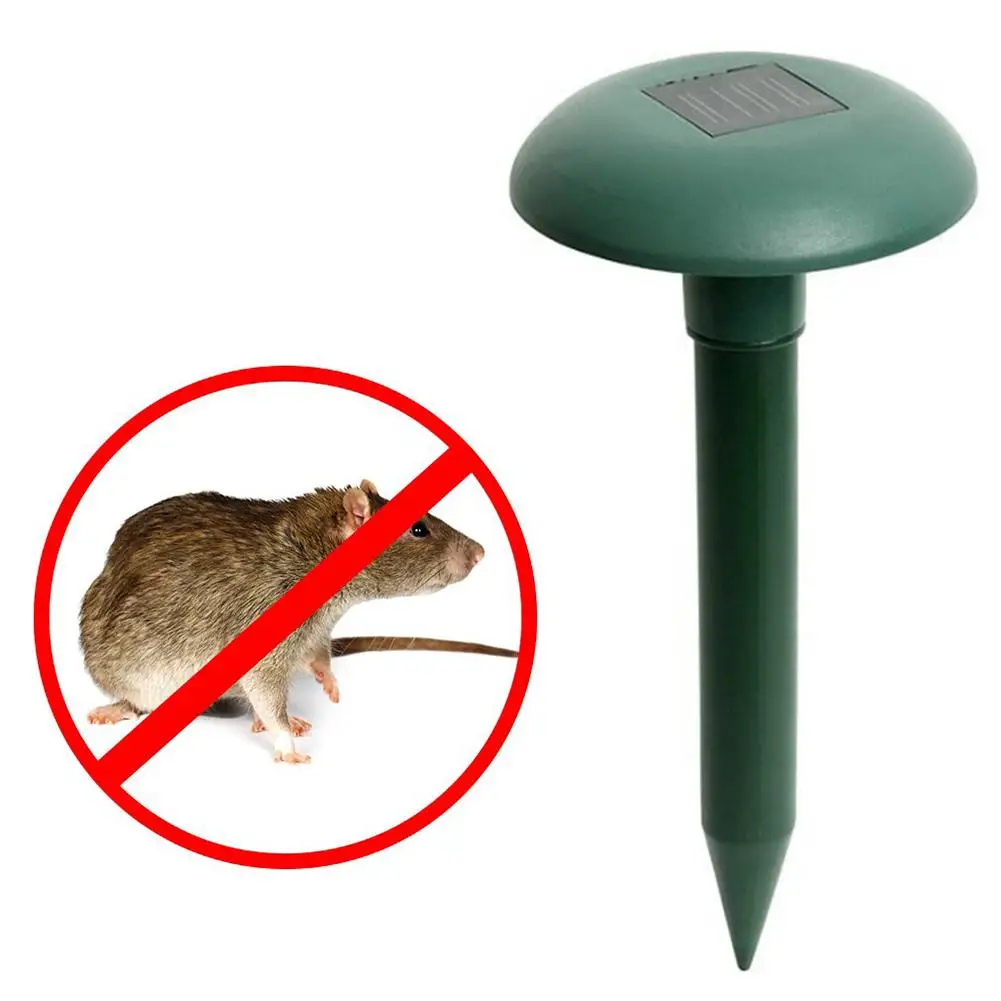 

Solar Power Ultrasonic Mole Snake Bird Mosquito Mouse Ultrasonic Pest Repeller Control Garden Yard Outdoor Garden Mole Repellent