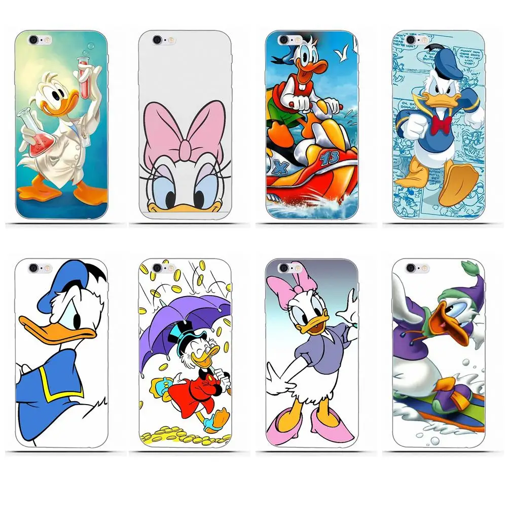 

TPU Fashion Cute Cartoon Donald Duck For LG G2 G3 G4 G5 G6 G7 K4 K7 K8 K10 K12 K40 Mini Plus Stylus ThinQ 2016 2017 2018