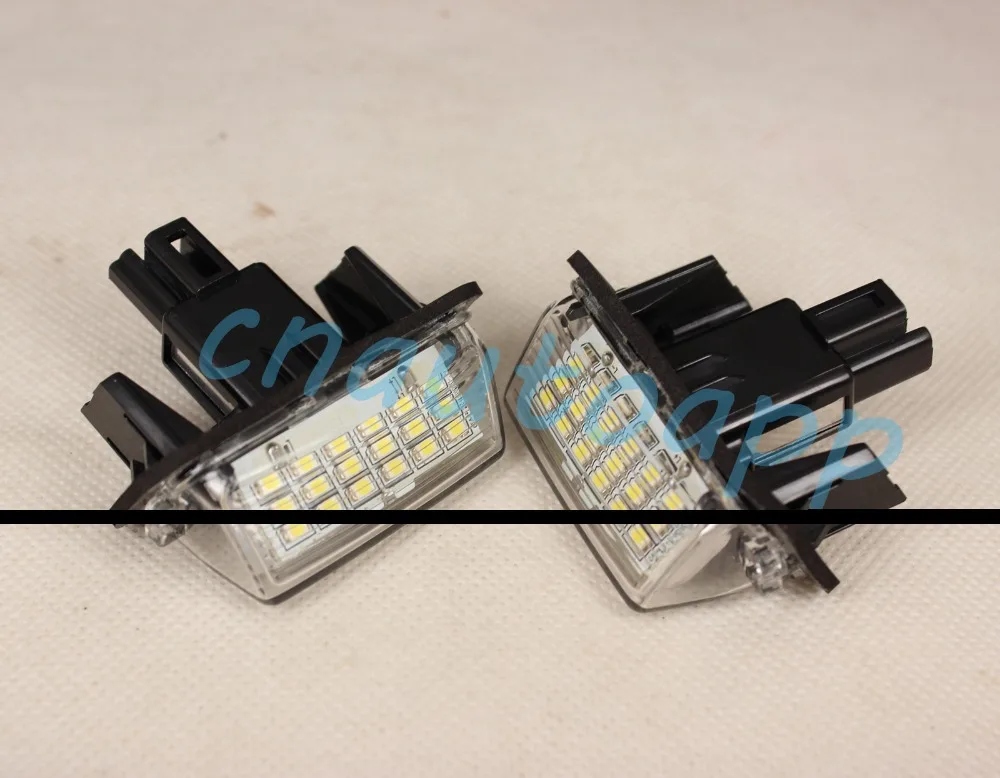 Car LIcense Plate Lamps LED Custom License Plate Lights For Toyota
