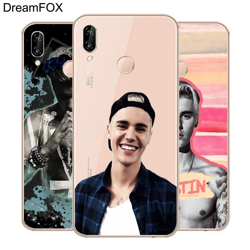 DREAMFOX L592 Justin Bieber Soft TPU Silicone Case Cover For Huawei
Honor 6A 6C 7X 9 10 P20 Lite Pro P Smart 2019