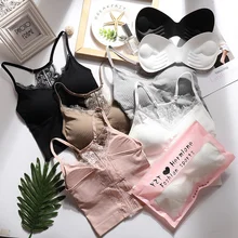 Летний топ на бретелях Женская Сексуальная кружевная майка beauty Back бесшовный Мягкий Топ