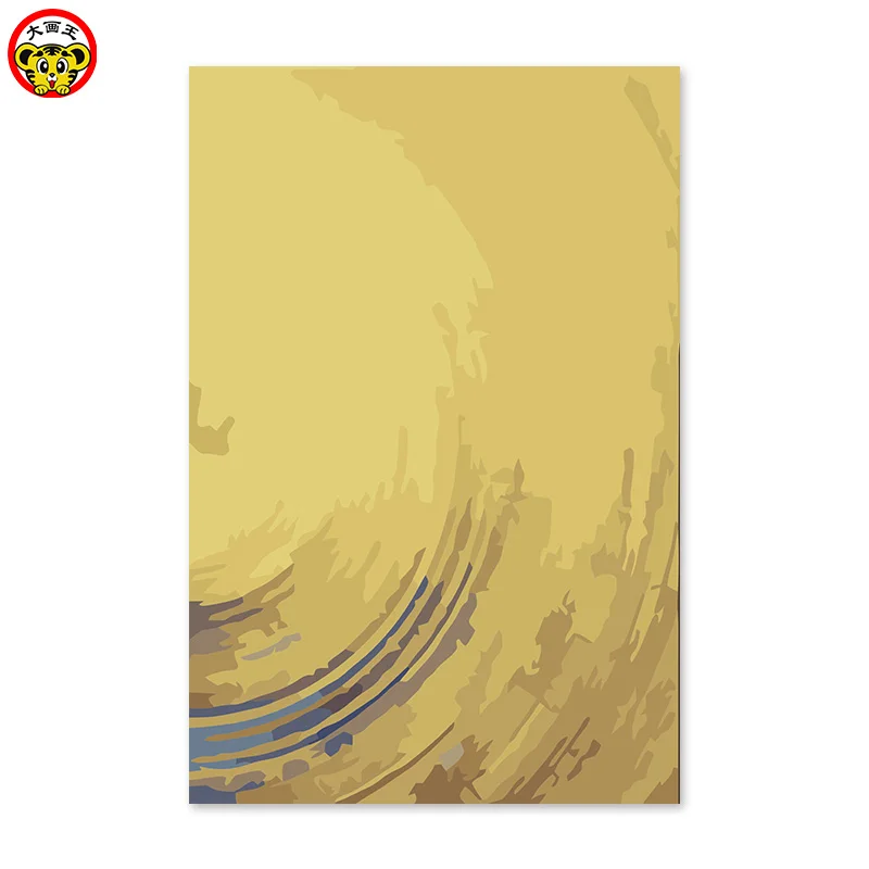 Diy цифровая картина маслом по номерам рисунок картина ручной работы Настенный декор pic яркие подушки для декора с абстрактными мотивами