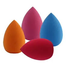 Капля воды косметических слоеных колесики для дверных и оконных рам спонж для пудры слоеный больше в воде Гладкий Мягкий спонж для нанесения макияжа инструмент