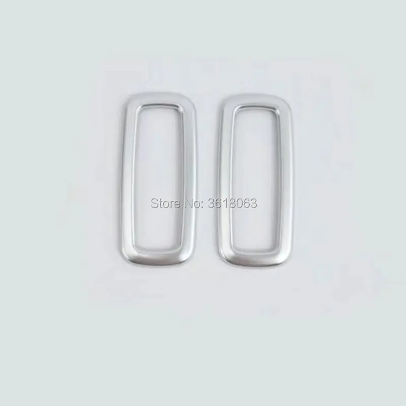 

For Nissan Kicks 2017 2018 Rear Reading Light Lamp Cover Trims ABS Chrome Stickers Car-Styling Accessories