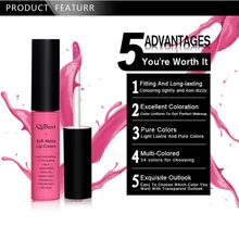 10 шт. долговечная Водонепроницаемая жидкая матовая губная помада блеск косметические инструменты для макияжа аксессуары для помады Помада красота 25-34 Цвета