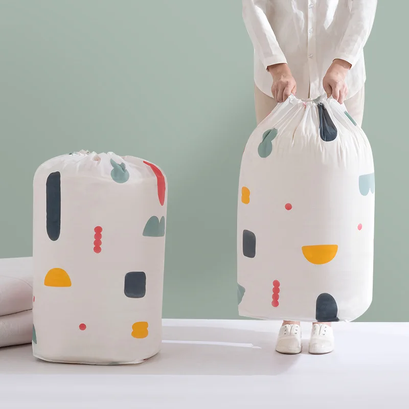 

Foldable Storage Bag Clothes Blanket Quilt Closet Sweater Organizer Box Laundry Storage Basket