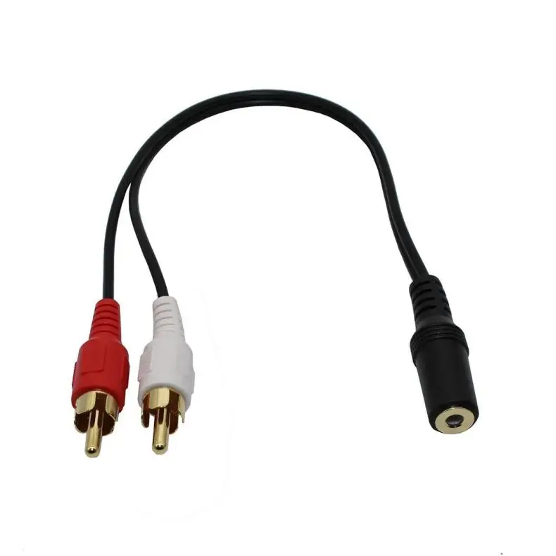 Loud speaker wire to 3.5mm audio cable 