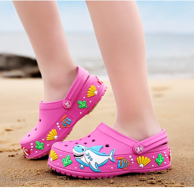2017 New fashion children garden shoes children cartoon sandal babies summer slippers high quality kids garden children sandals (14)