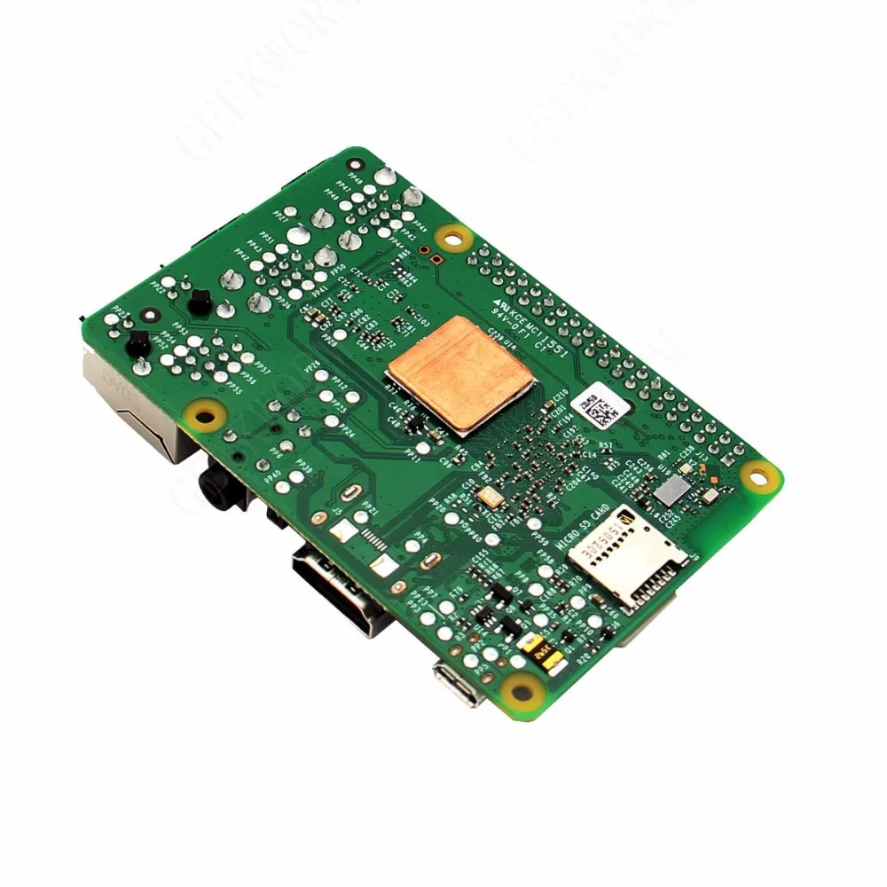Raspberry Pi 3 Model B +/ 3B набор радиаторов/2 медных радиатора толщиной + 1 тонкий медный