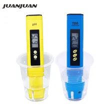 Digital PH Meter Automatic calibration 0 01 and TDS Tester Titanium probe water quality test Monitor