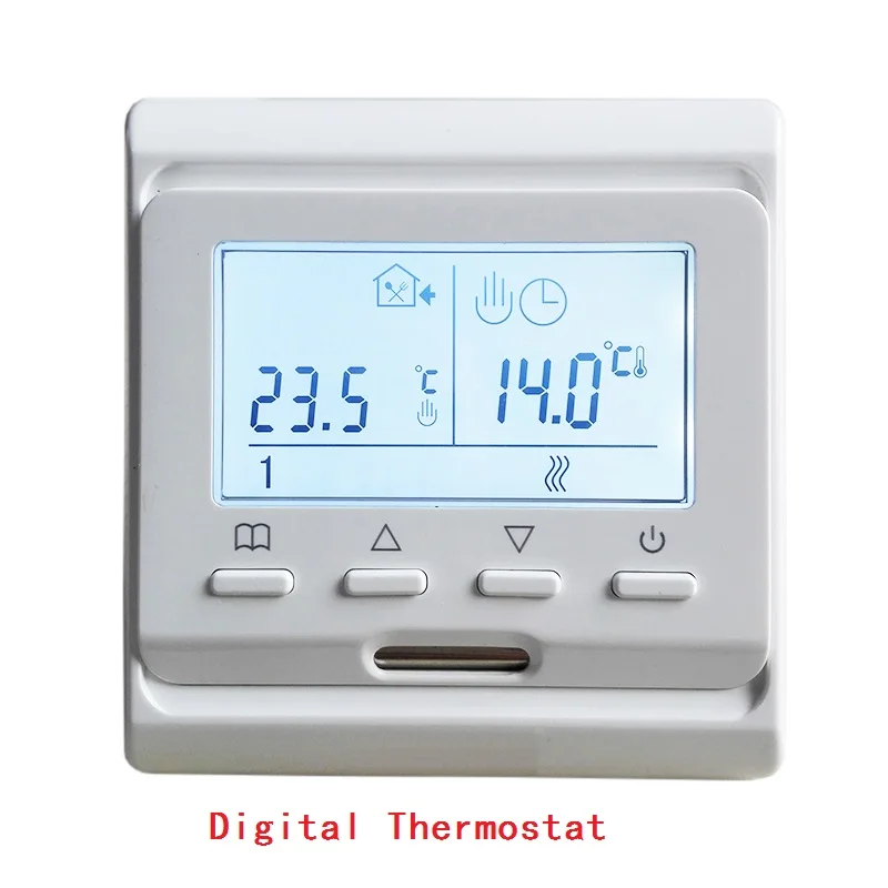 

220V 16A LCD Programmable Heating Cable Controller Electric Digital infrared Warm floors thermostat