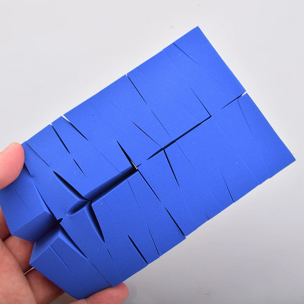 24Pcs Triangle Nail Art Transfer Sponge Gradient Stamping Painting DIY Soft Ombre Colour Varnish Polish Manicure Nail Art Tools (31)