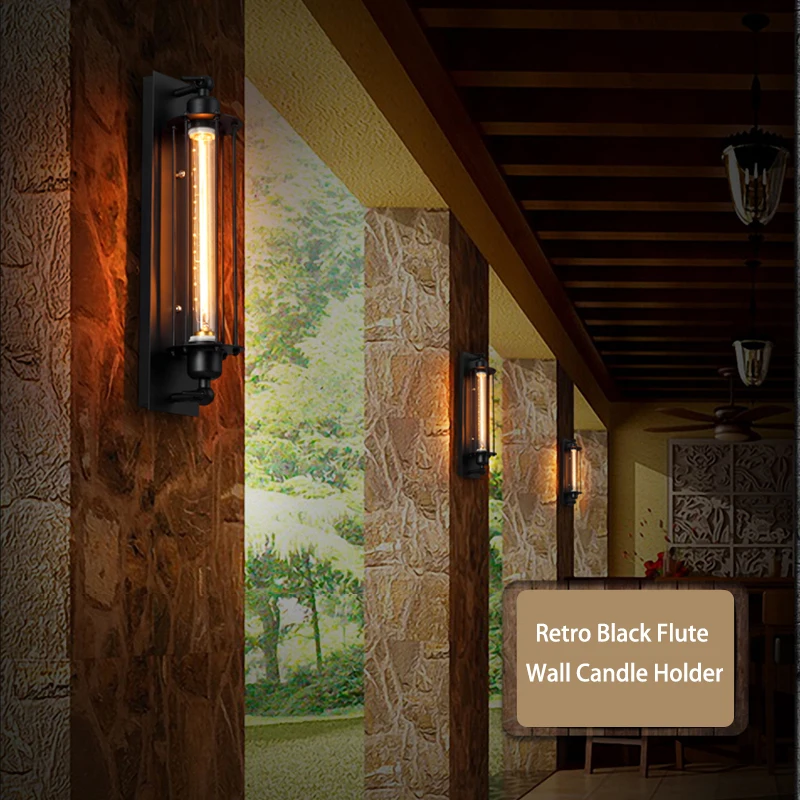 Industrial Wall Light Edison Light Loft Vintage Wall Lamps E27 Bedside Corridor Fixtures Home Decoration Lighting