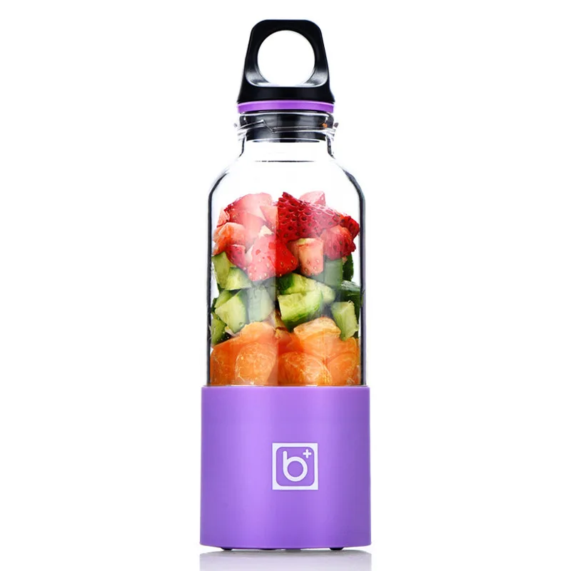 

500ml Portable Juicer Cup USB Rechargeable Electric Automatic Bingo Vegetables Fruit Juice Maker Cup Blender Mixer Bottle