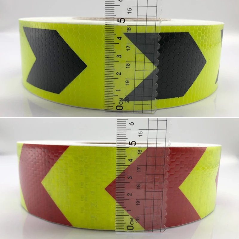 5cmx10m Reflective tape stickers car-styling Self Adhesive Warning Tape Automobiles Motorcycle Reflective Film